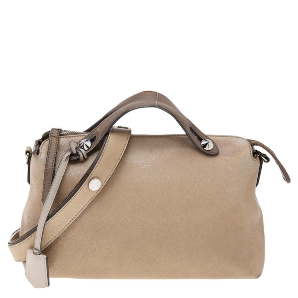 Fendi By The Way Boston Bag - Beige/Taupe - Fair Condition/Restoration Project